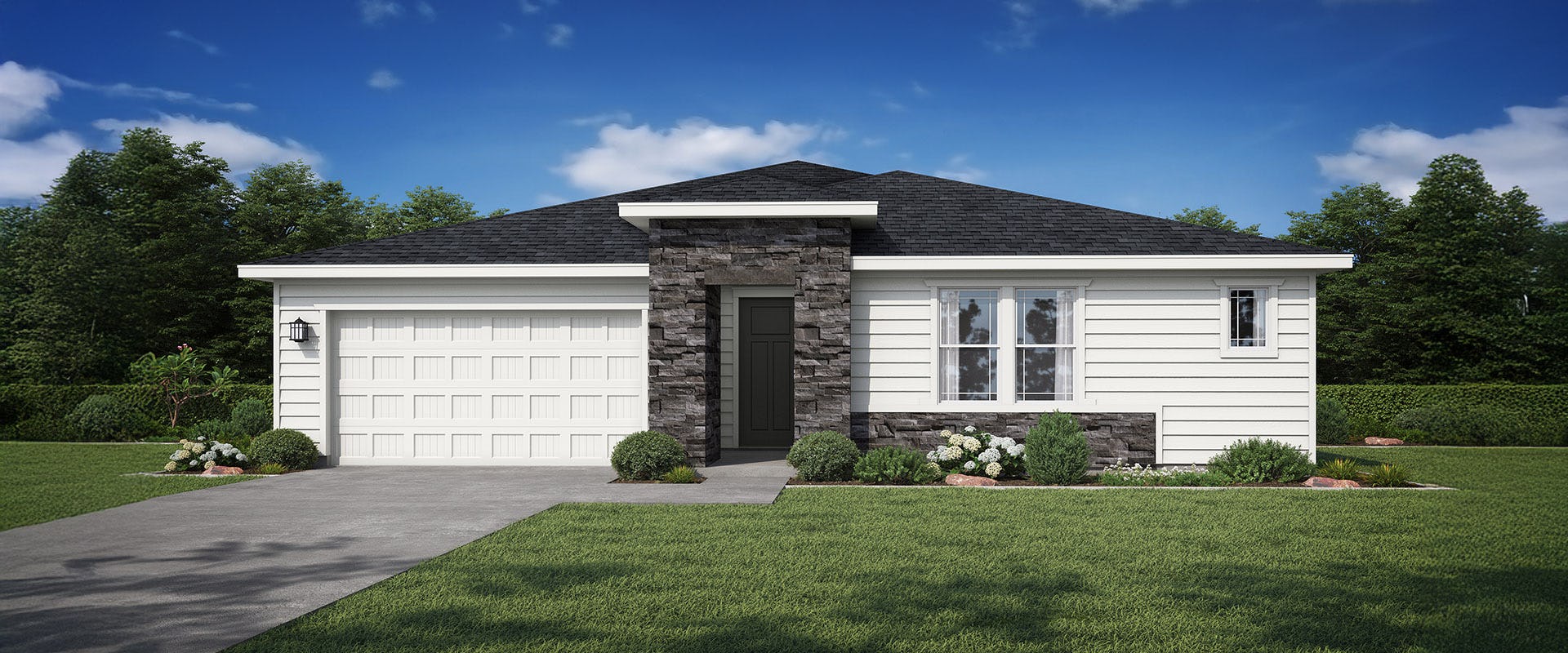 Redwood a 3 bedroom 3.5 bath home.